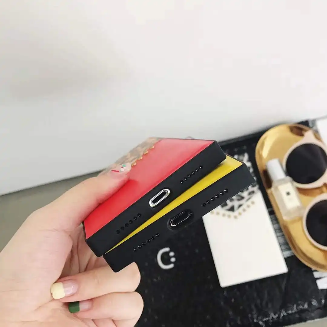 Модные леопардовые печати заклепки чехол для телефона iPhone 6 6plus 6S 6splus 7 плюс 8 X