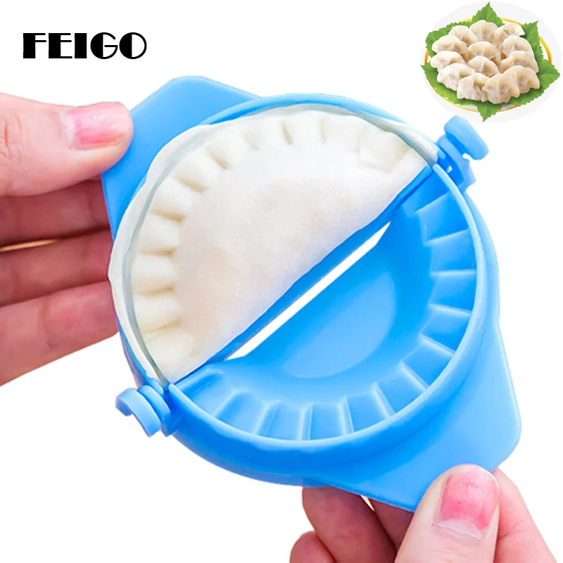 

FEIGO 1Pc Creative Manual Mold Slice Tool Pie Mould Circle Dumpling Device Kitchen Fast Cutting Dumpling Bag Dumpling Maker F469