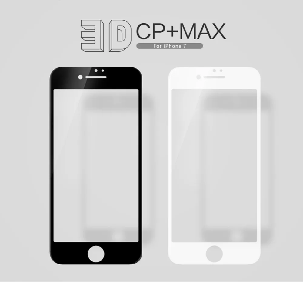 NILLKIN Удивительный 3D протектор экрана для apple iphone 7 8 телефон противоударное