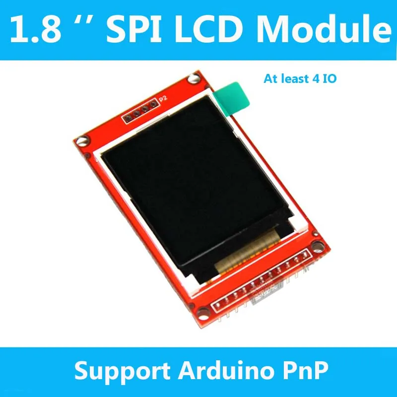 Новый 1 8 &quotдюймовый 4 IO SPI серийный полноцветный 128x160 TFT ЖК дисплей ST7735 модуль для