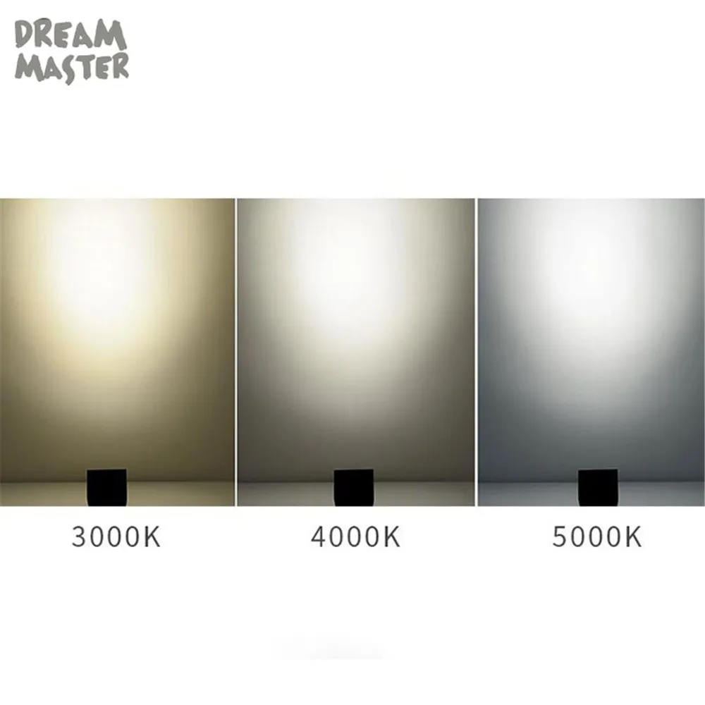 Современный художественный дизайн светодиодная дорожка черно белая 12 Вт