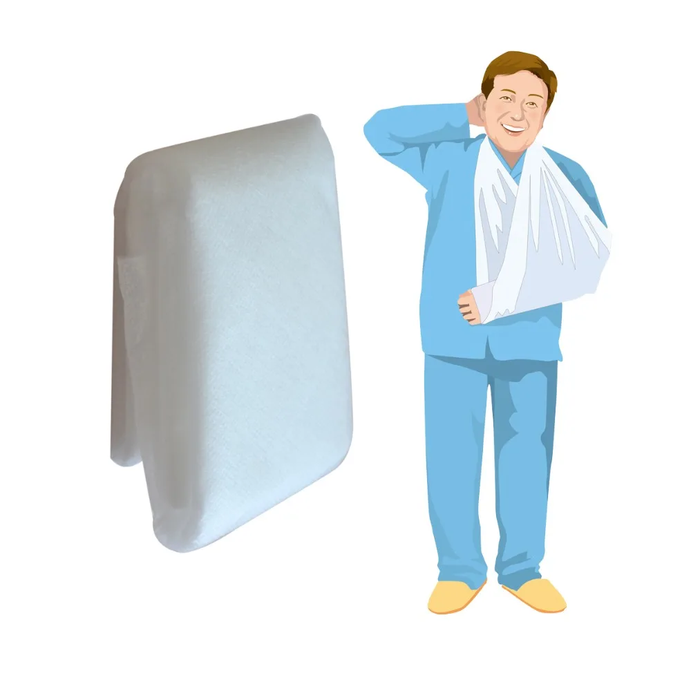 5 шт. Нетканая треугольная повязка медицинская для сжигания аптечка первой