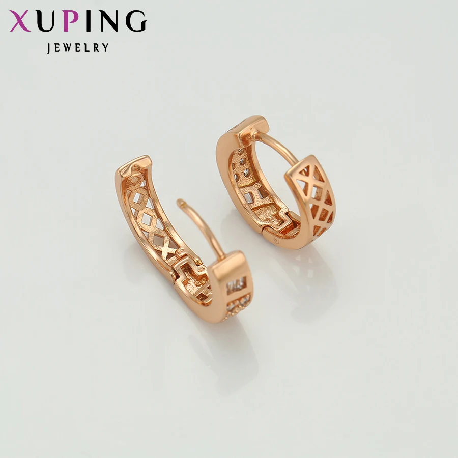 Xuping серьги, Новое поступление, серьги, очаровательный стиль, розовое золото, позолоченные серьги для женщин, Рождество S29, 7-21891