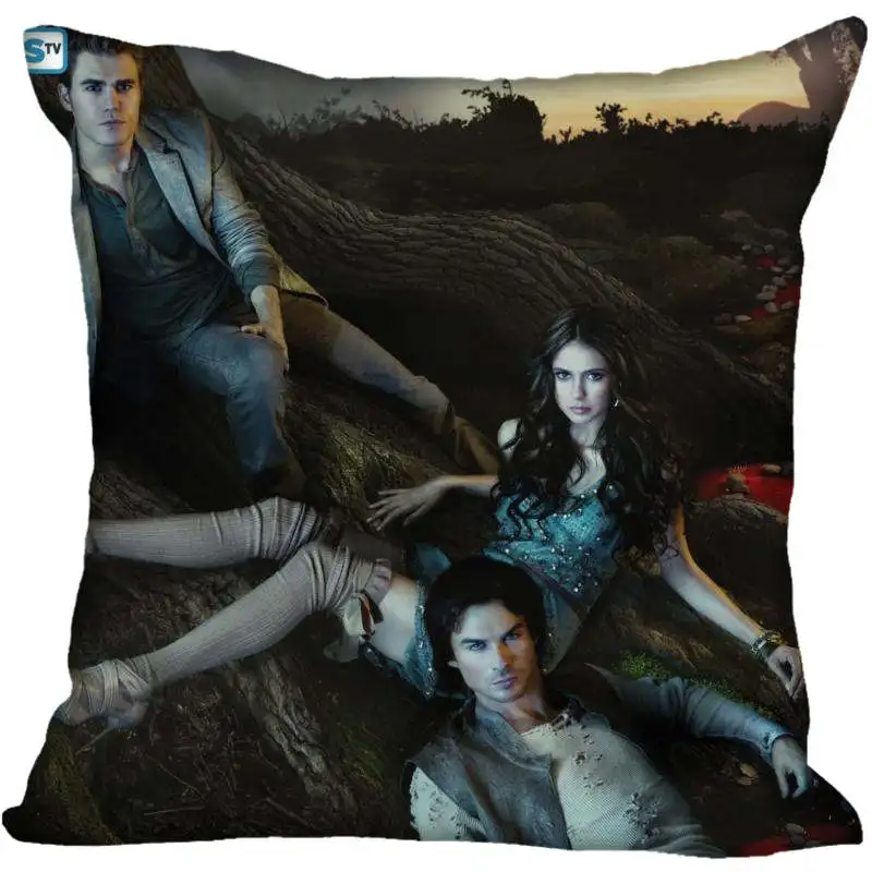 Pillowcase 14 45X45 см, 40X40 см(с одной стороны) чехол для подушки, современный домашний декоративный чехол для подушки с дневниками вампира, наволочка для гостиной - Цвет: Pillowcase 14