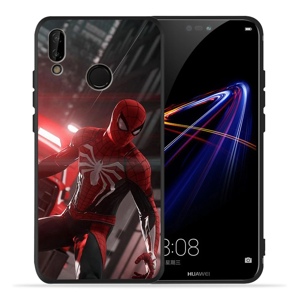 13 Чехол Марвел, Мстители, паук-герои в масках, для huawei P30 Pro для huawei p20 lite Коврики 20 X Honor 8 10 P Smart Etui Coque Мягкий силиконовый чехол - Цвет: 13