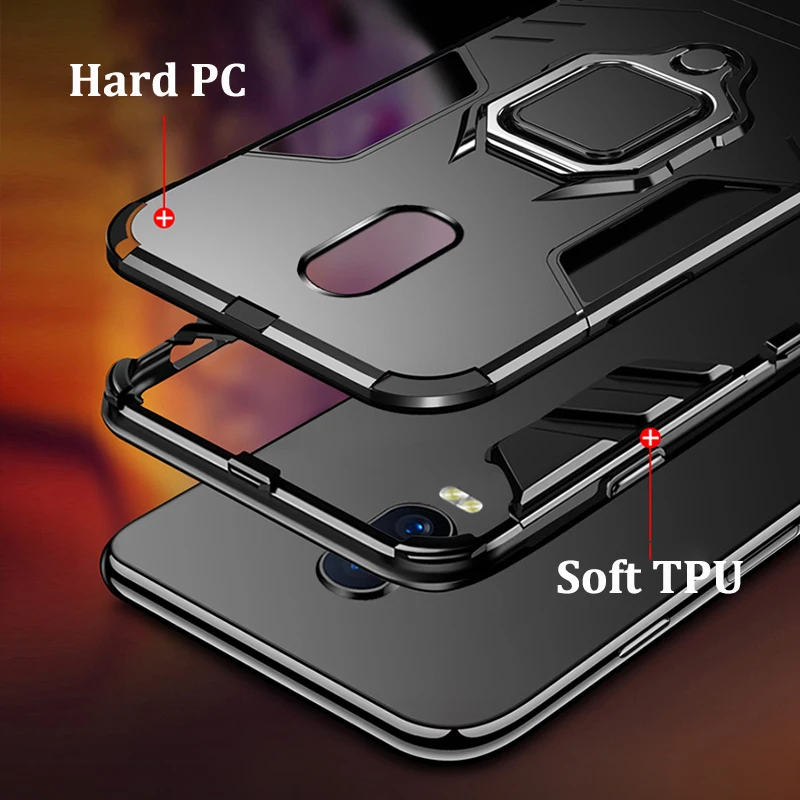 GFAITH автомобильный держатель кольцо чехол для Oneplus 7 Pro телефона противоударный