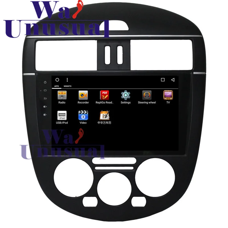 Wanuary 9 &quotВосьмиядерный 32G 2G RAM Android 7 1 автомобильный Радио плеер GPS для Nissan Tiida L 2011 2012