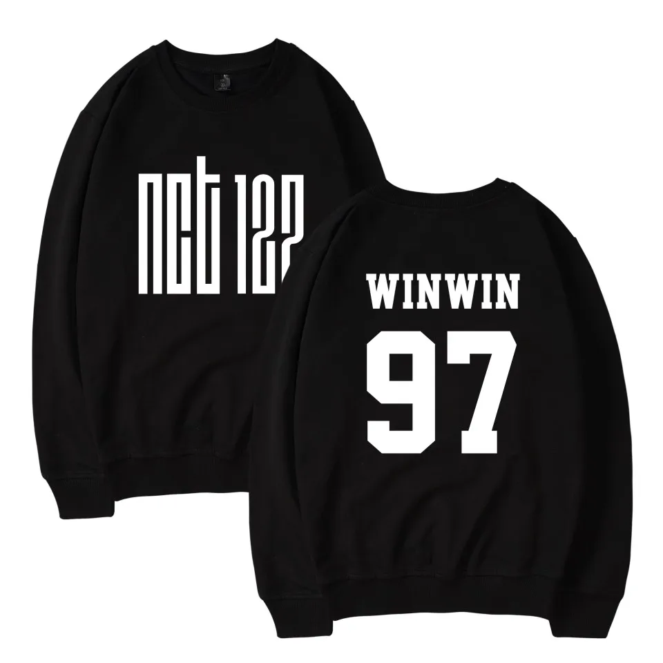 

NCT127 New Kpop Pullover Hoodie Sweatshirt Women/Men Winter Sweatshirts Hoodies Print Mulheres Kpop Style Warm Clothes