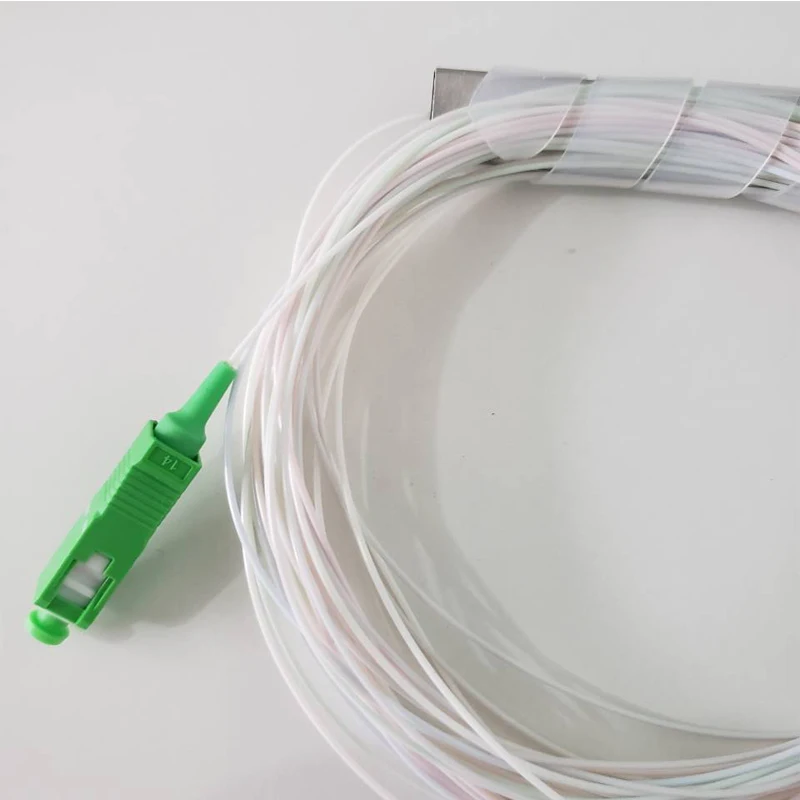 Оптоволоконный распределитель FTTH 20 шт./лот 1X8 PLC SC/APC SM 0 9 мм LSZH G657A 100 см | Мобильные