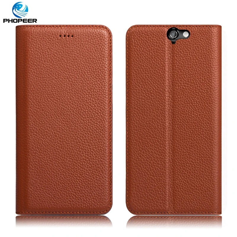 Оригинальный PHOPEER Роскошный футляр из натуральной кожи для htc один A9 книга Стиль