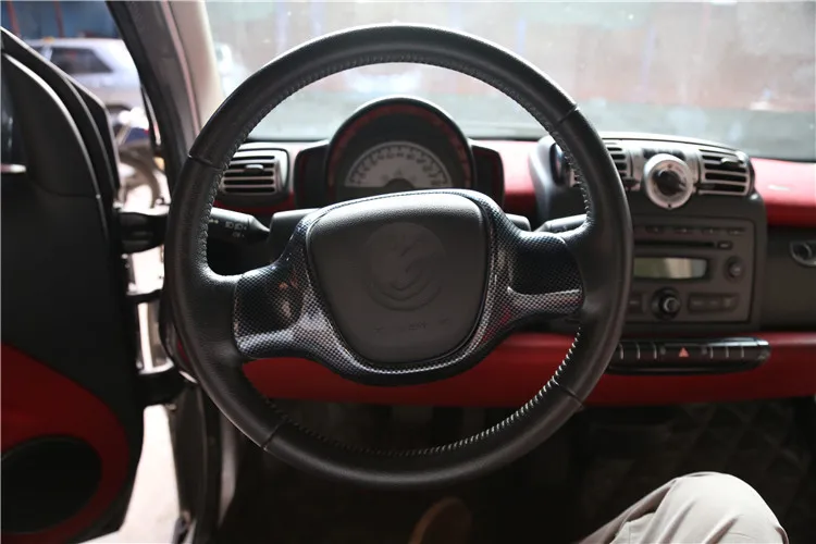 TTCR-II для Mercedes-Benz Smart Fortwo 2009-2014 Автомобильная оплетка рулевого колеса автомобиля