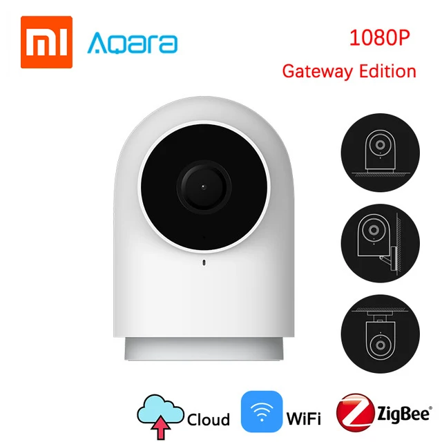 Новейшая смарт-камера Xiaomi Aqara G2 1080P Gateway Edition Zigbee связь смарт-устройств IP Wifi Беспроводная облачная Домашняя безопасность