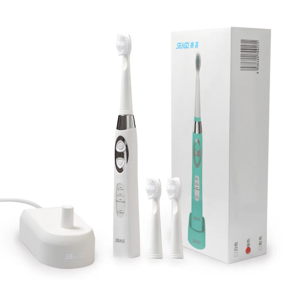 Brand Sonic Electric Toothbrush for Adult Deep Clean Teeth Whitening Tooth Brush Quality Waterproof 5 Heads sg-917 | Бытовая техника