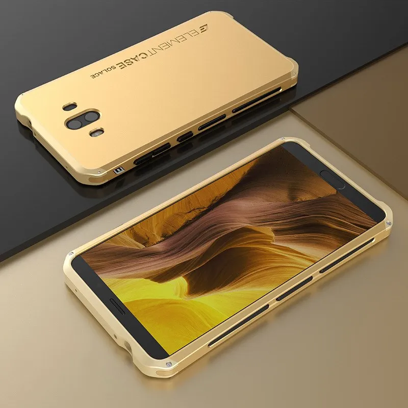 Case for Huawei Mat9 mobile phone shell Mat10 metal frame P9 P10 plus alloy P20 anti-fall sleeve |