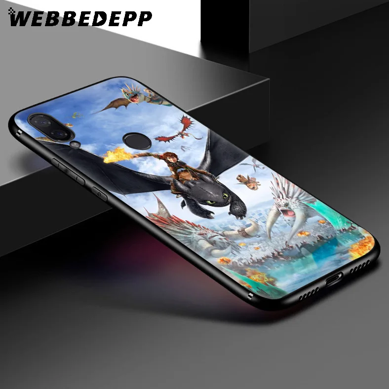 Беззубый Как приручить дракона мягкий чехол для Xiaomi Redmi K20 7A 4A 4X 5 5A 6 6A S2 Note 8 4 7 Pro Plus