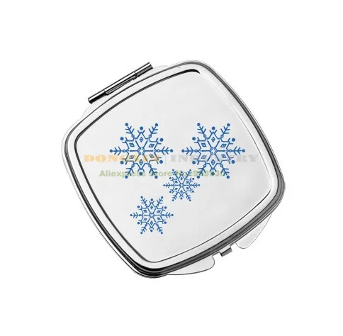 Квадратное Сублимационное зеркало для макияжа 10 шт./лот|makeup mirror with led light|makeup