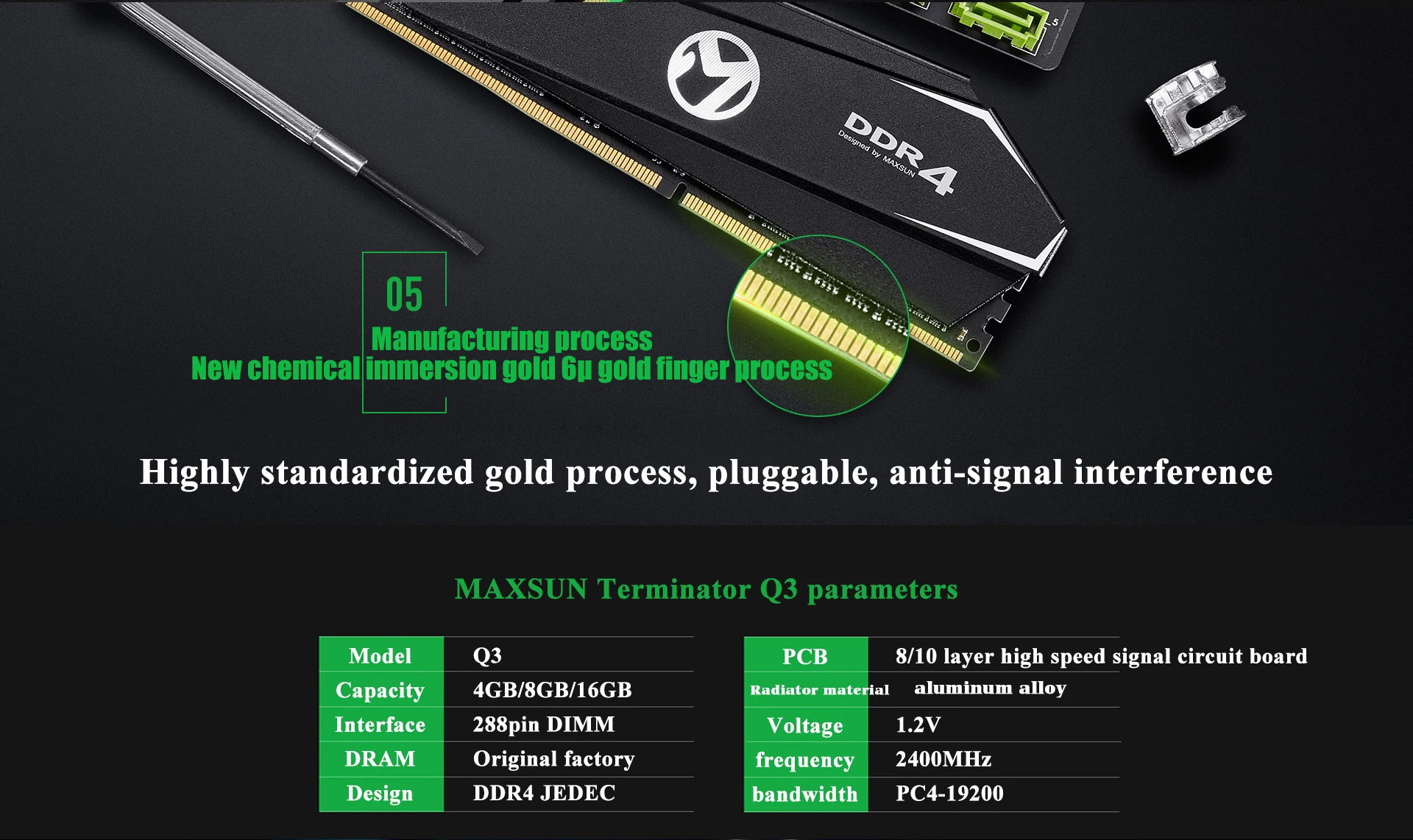MAXSUN оперативная Память ddr4 4/8/16 ГБ 2666/3000 МГц памяти 288pin памяти Напряжение 1,2 V пожизненная гарантия один память оперативная память ddr 4 для рабочего стола