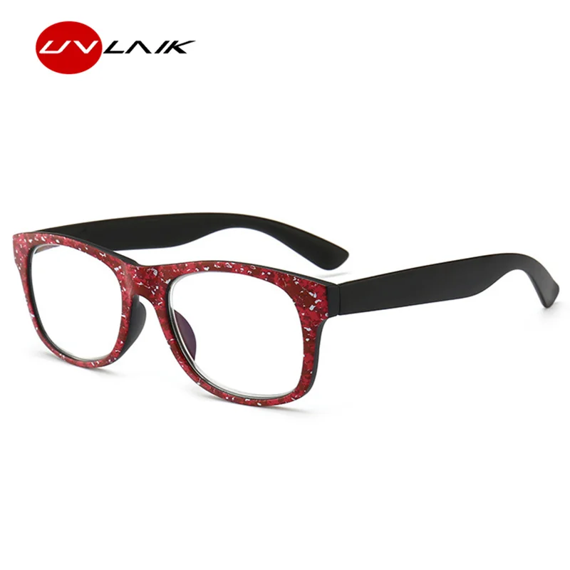 UVLAIK HD Anti-blu-ray Reading Glasses Women Retro Anti Blue Light Computer Eyeglasses Vintage Hyperopia Prescription Eyewear
