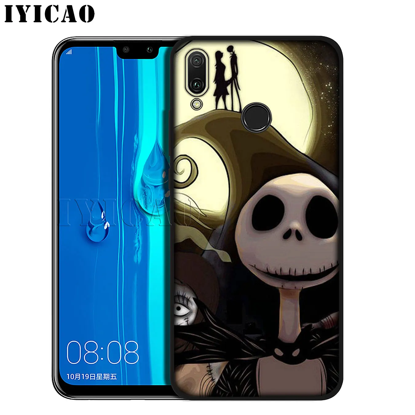 IYICAO кошмар Тим Бертон Хэллоуин Джек мягкий чехол для телефона Huawei Mate 30 20 10 Pro Nova 5I 5T