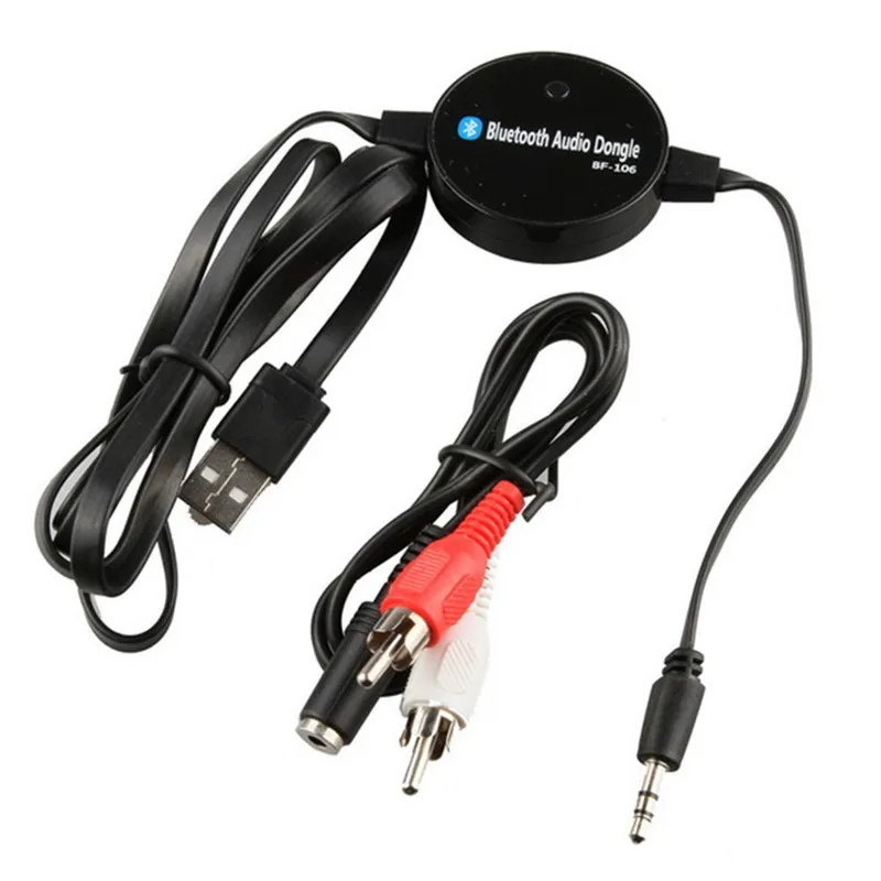 BF106 беспроводной стерео Bluetooth аудио ключ FM передатчик музыка музыкальный плеер