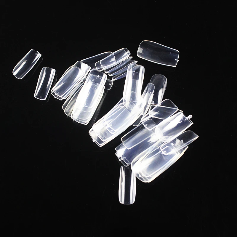 Накладные ногти кунстнагель для красивых ногтей советы по дизайну Ferramentas Faux Ongles Naturel прозрачный Маникюр 50 шт. акрил Unghie Finte