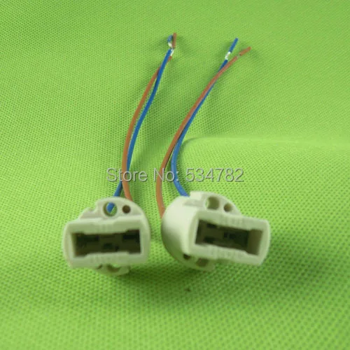 Бесплатная доставка 1 шт. G9 Хрустальная колба лампы базы Керамика гнездо