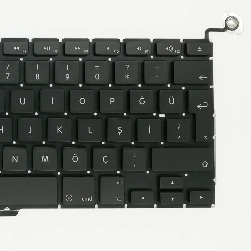 Клавиатура Турецкая для MacBook Pro 13 дюймов A1278 2009 2010 2011 2012 5 шт.|keyboard turkish|a1278 keyboarda1278