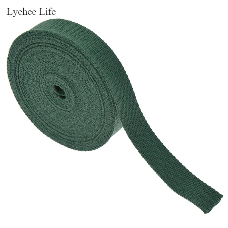 Тканевая сумка Lychee Life 8 ярдов 25 мм из полиэстера и хлопка для ручного