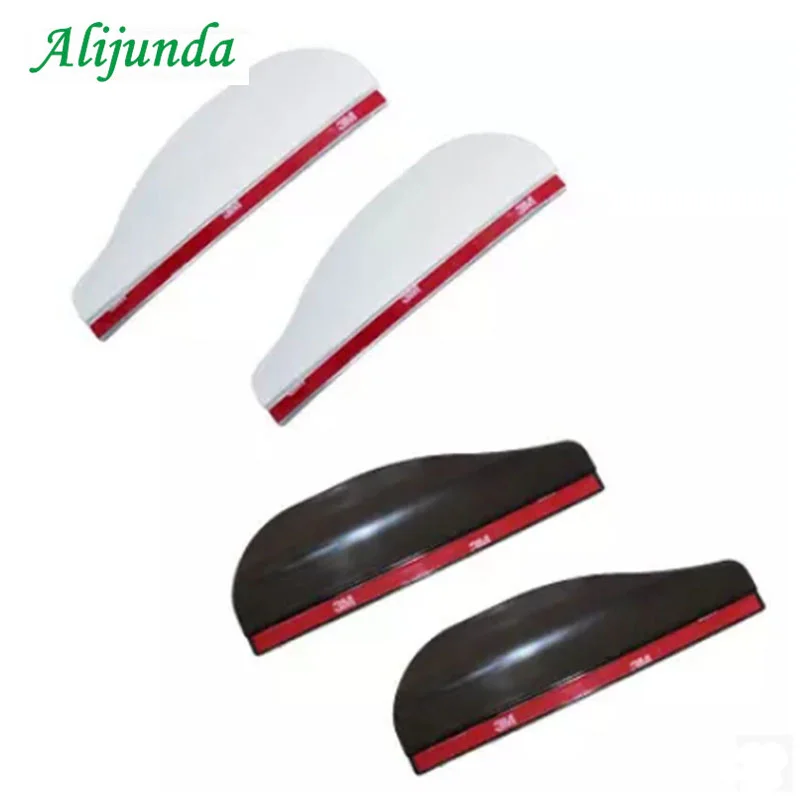 2 шт./компл. автомобиля зеркало заднего вида дождь брови щит Гибкая Защита ПВХ