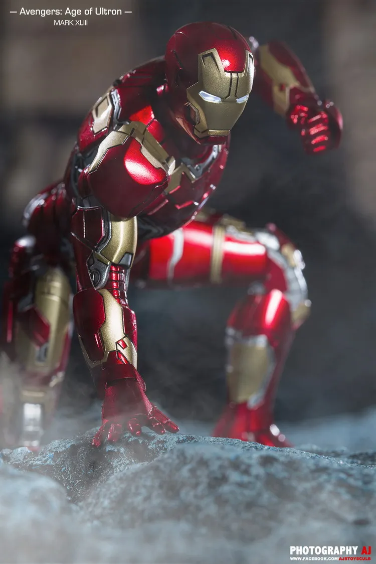Коллекционная фигурка из 1/12 сплава Ultron Ironman MK43 MK42 для поклонников, подарок на праздник