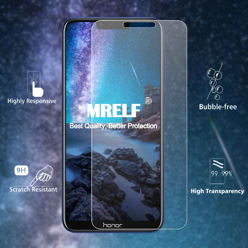 Закаленное стекло для huawei Honor 8X 8A 9X Pro защита экрана Honor 8A 8S 8C Защитное стекло для huawei Honor 8X 9X Pro