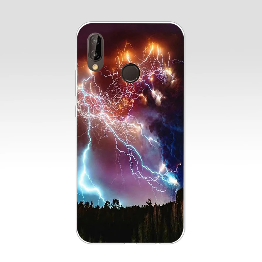 232AQ Электрический Каньон (2) Мягкий силиконовый чехол из ТПУ для huawei Nova 3 3i p