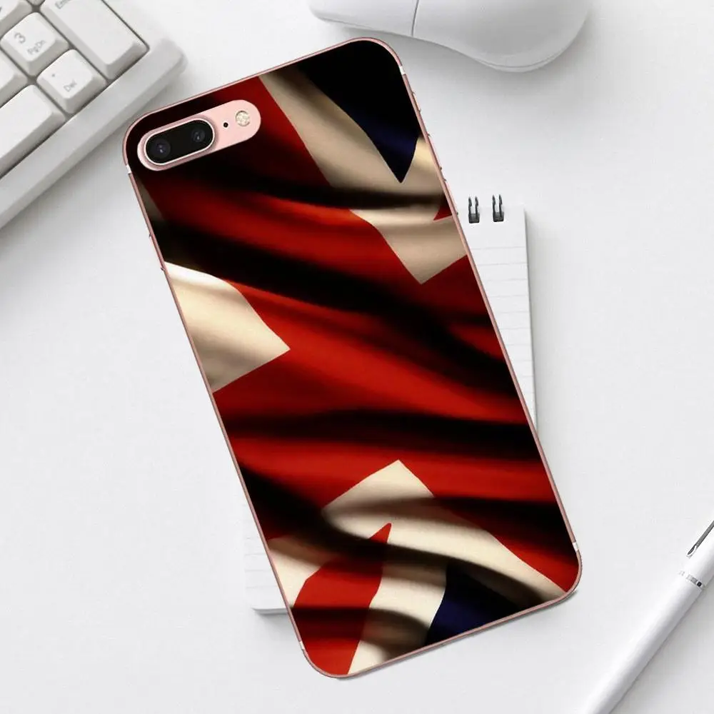 Qdowpz для iPhone X XS Max XR 4 4S 5 5C SE 6 6S 7 8 Plus Galaxy A3 A5 J1 J3 J5 J7 2017 мягкий хит продаж британский