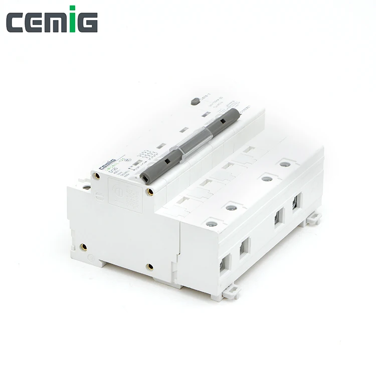 Cemig SMGB1L-125 миниатюрный выключатель утечки MCB фазовая линия+ нейтральный+ защита от утечки RCD AC230V 63A-100A 4P+ N RCBO