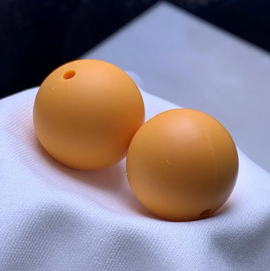 mango 12 мм 10 шт. силиконовые бусины пищевой силиконовый для детей для прорезывания зубов продукты жевательные соски цепи бусы-клипсы Детские трофеи - Цвет: mango