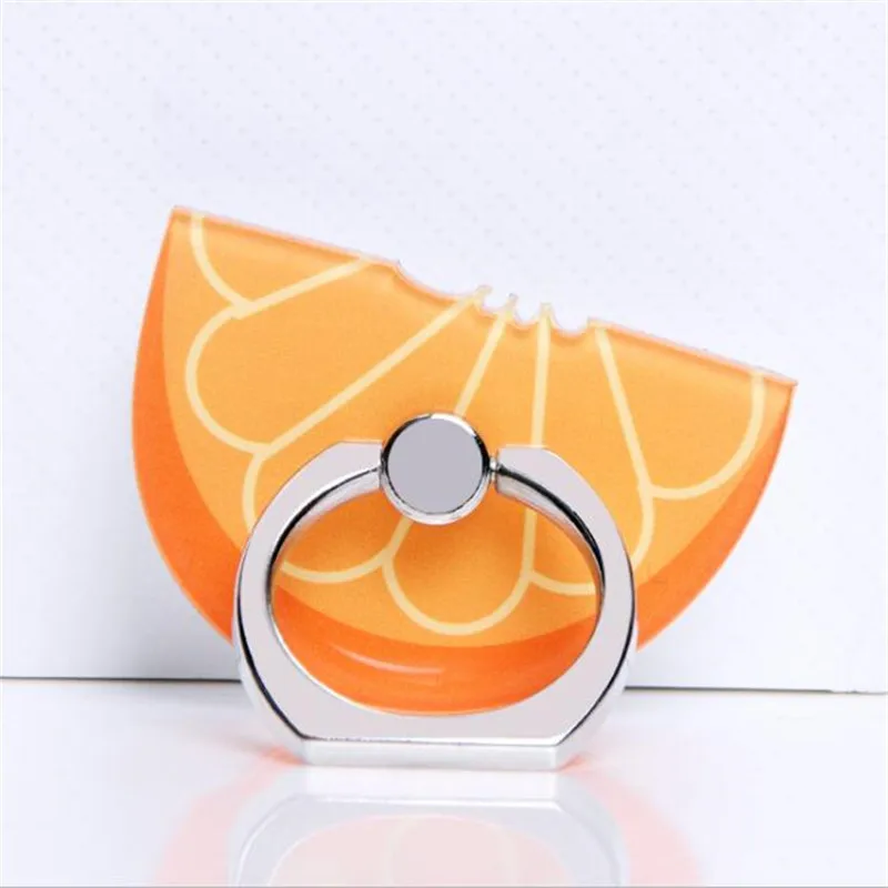 Cartoon Lemon Cloud Ice Cream Phone holder Car Mount Stand Finger Ring Smartphone Holder Mobile Phone Holder For All Phone