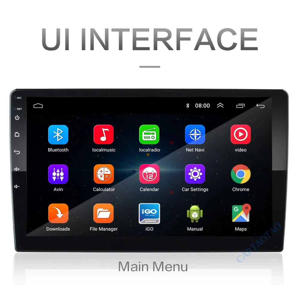 2 din Android 8.1 car DVD multimedia player for Hyundai Creta ix25 Car radio GPS navigation Bluetooth player