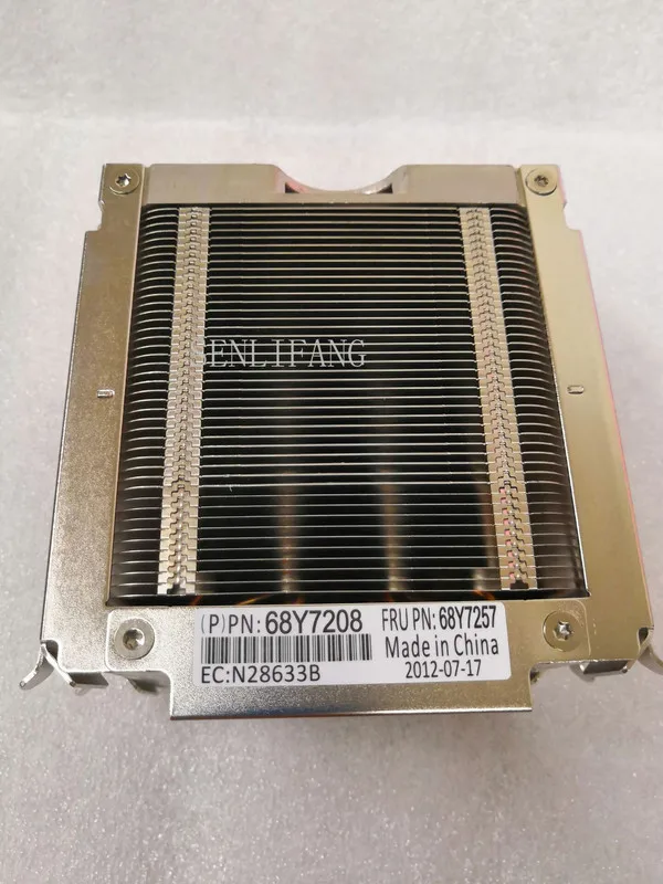 

Free shipping Server cooler X3850 M5 CPU PROCESSOR HEATSINK 68Y7257 68Y7208 Heatsink for System X X3850 X5 X3950 X5 zj