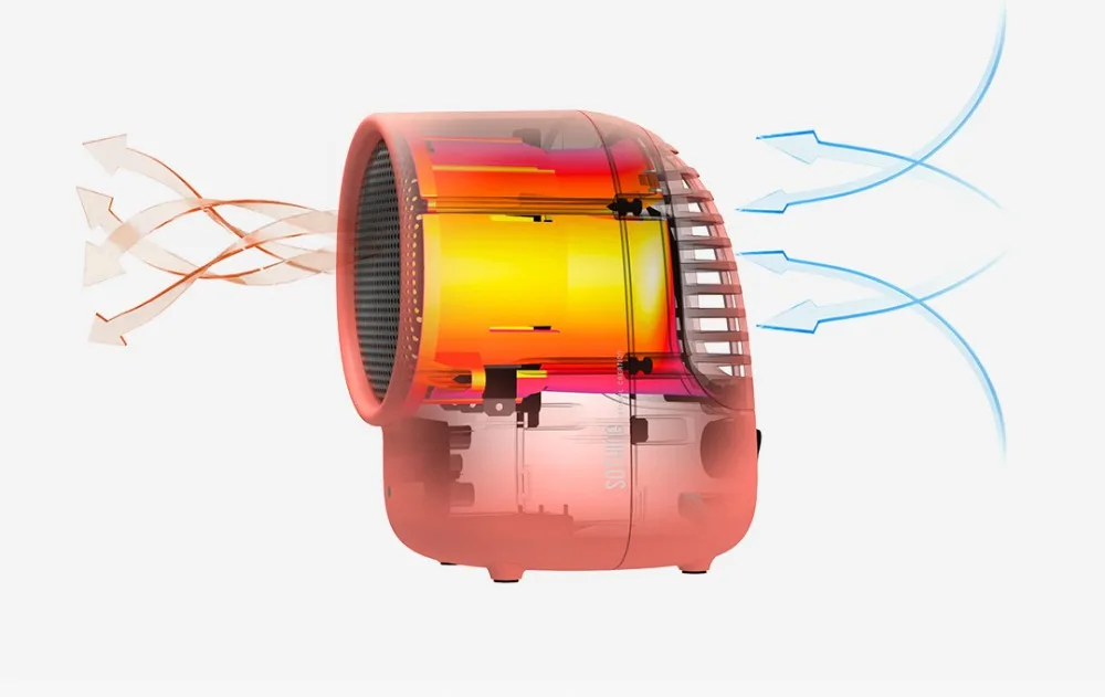 Xiaomi SOTHING PTC Mini Desktop Heater Cute Fast Heat Hand Portable Tip-over Off Fire Protection | Бытовая техника