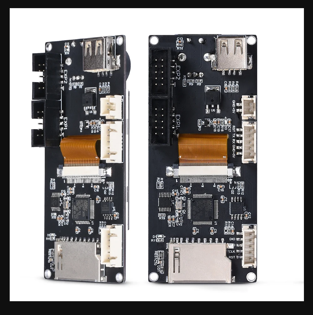 BIGTREETECH TFT24 V1.1 сенсорный экран дисплей совместимый 12864LCD 3D принтер запчасти VS MKS TFT2.4 для SKR PRO SKR V1.3 Ender-3