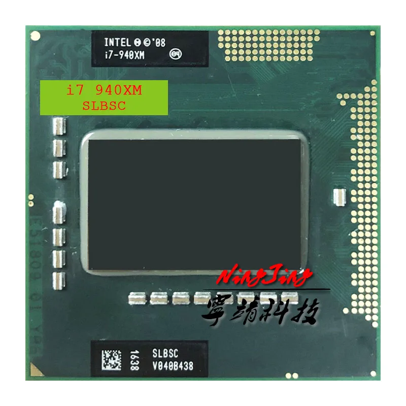 Intel Core i7-940XM i7 940XM 2,1 GHz четырехъядерный Восьмиядерный процессор 8M 55W Socket G1/rPGA988A