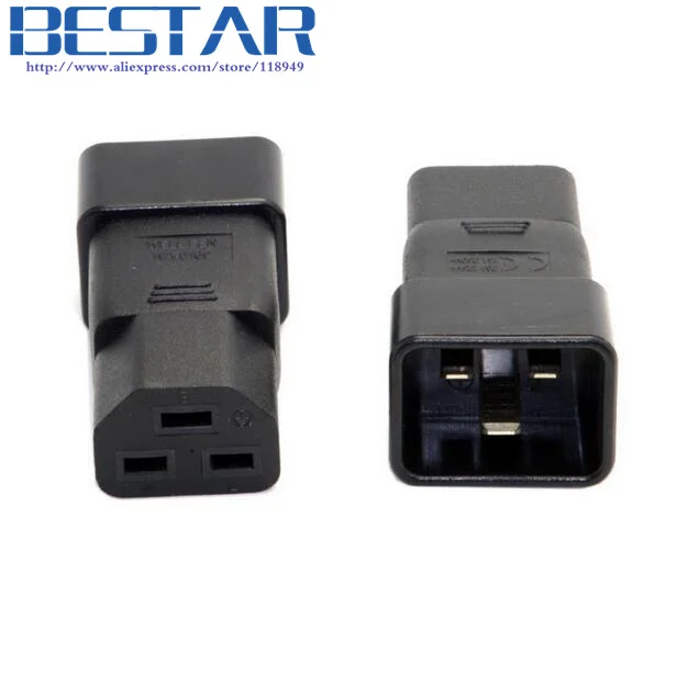 Удлинитель адаптера питания IEC320 IEC 320 C20-C21 C19 штекер-гнездо PDU UPS 10 А 250 В | Компьютеры