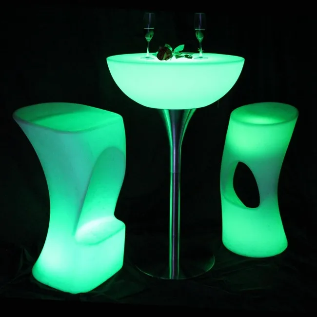 Домашний сад наружные светодиодные барные столы модные украшения iluminouse