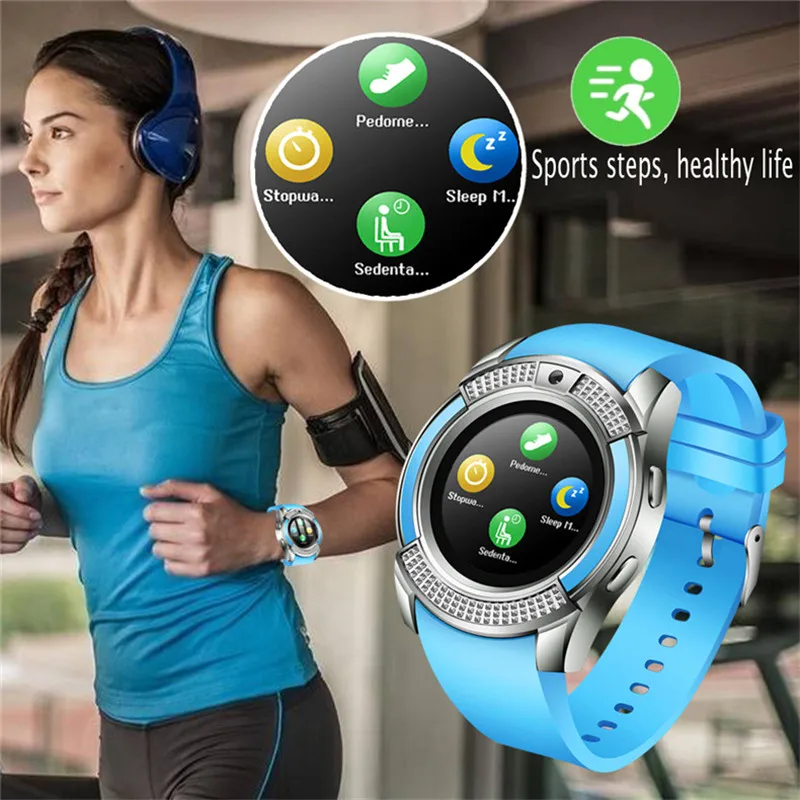 BANGWEI Мужские Женские умные спортивные часы пара часов поддержка с камерой Bluetooth SIM