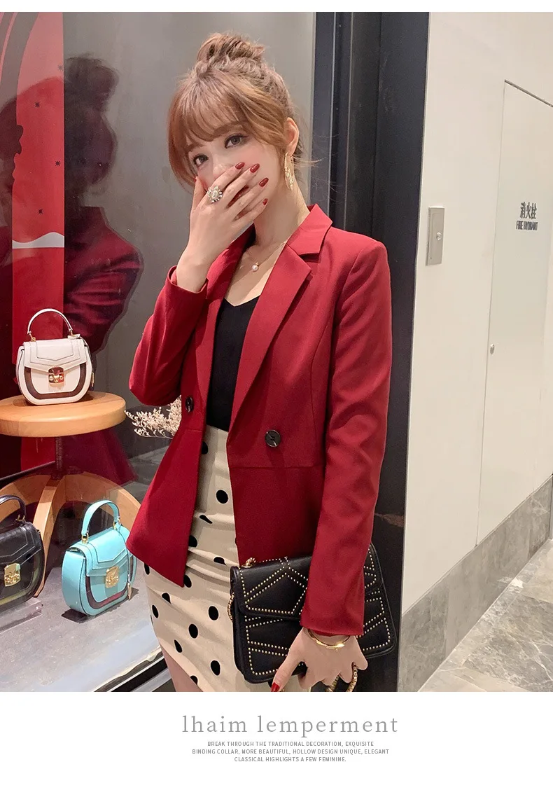 Chaquetas mujer осенняя куртка с длинным рукавом Женская Офисная Женская куртка 5022 80