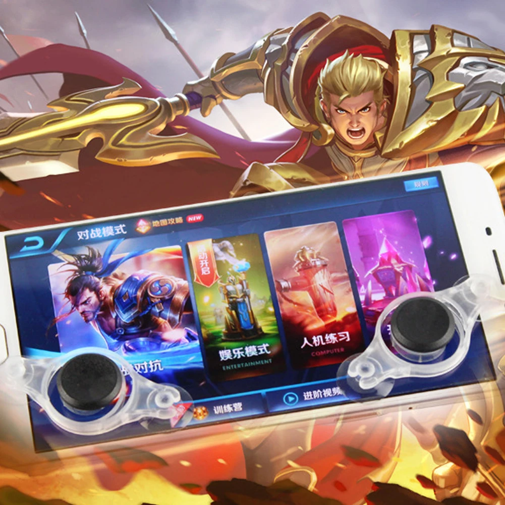 Мобильный телефон физический Джойстик Fling игровой джойстик для iPhone для телефонов samsung мягкая присоска геймпад управления Joy Stick
