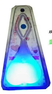 blue Велосипедный фонарь с шариками, силиконовый светильник, креативный велосипед, водонепроницаемый, ночной, незаменимый светодиодный красные сигнальные огни, Велосипедное Сиденье, задняя лампа для яиц - Цвет: blue