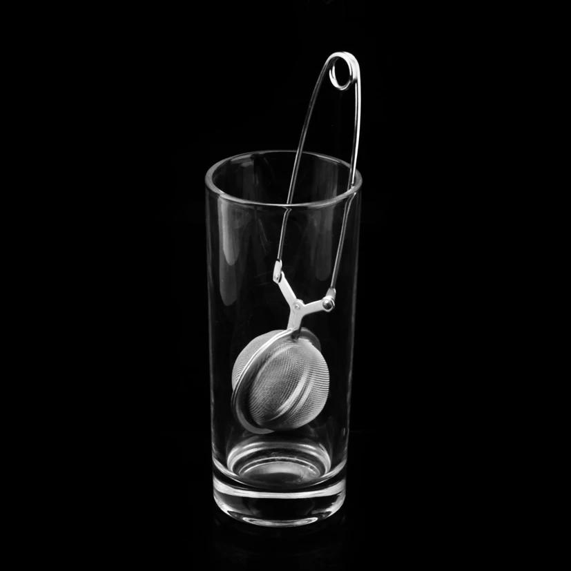 

Kitchen Bar Teaware Tea Strainers handheld stainless steel Wire Mesh Spherical tea strainer balls ball 4pc/lot