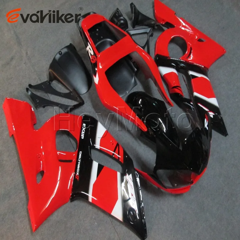 Обтекатель мотоцикла для YZFR6 1998 1999 2000 2001 2002 красный YZF R6 98 99 00 01 02 комплект