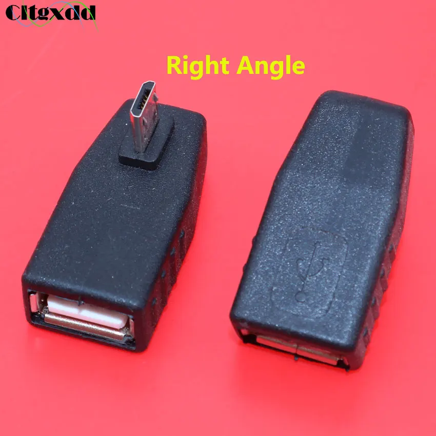 Cltgxdd 1 шт. USB 2 0 A Разъем для Micro 5 Pin B штекер хост-адаптер OTG разъем